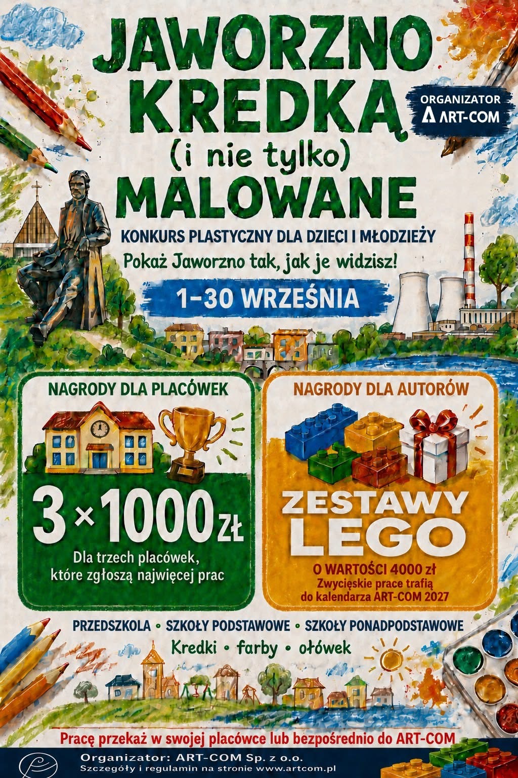 JAWORZNO KREDKĄ MALOWANE!