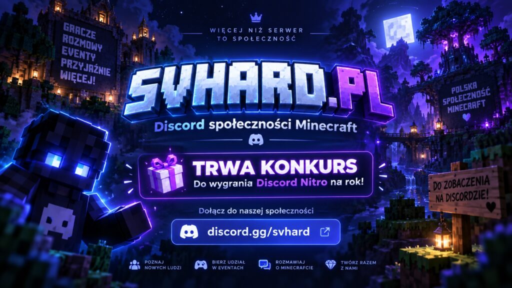 Grafika konkursu: SVHARD.PL — Discord Nitro na ROK